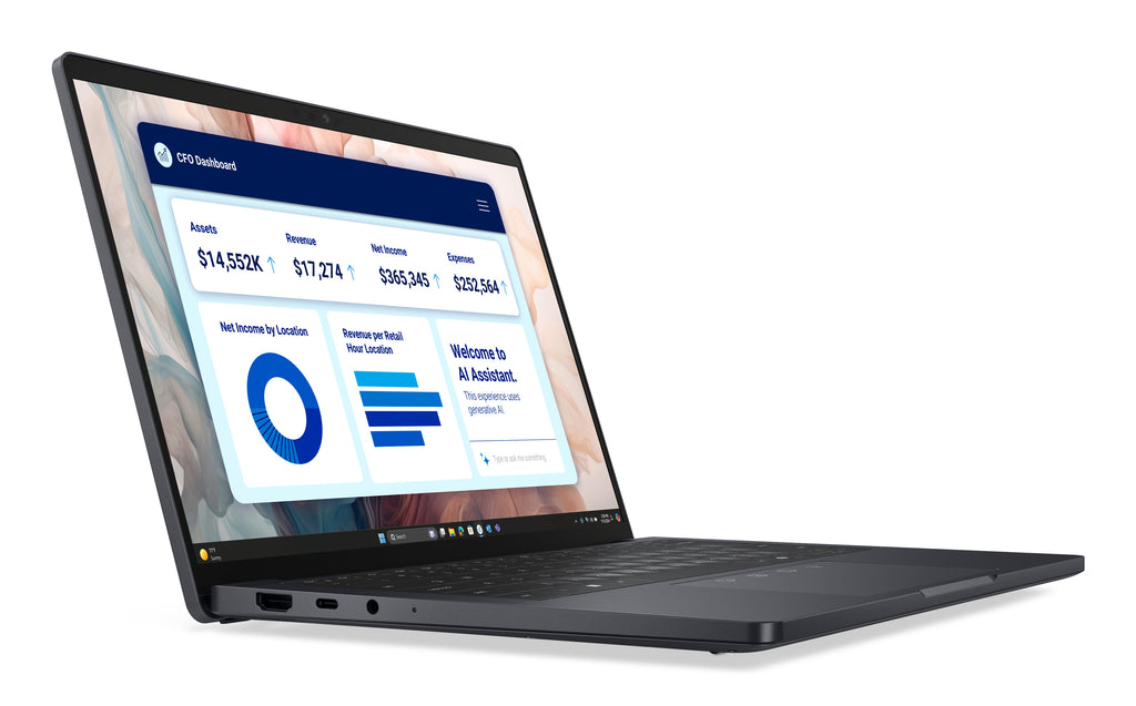 DELL Pro 13 Premium PA13250 Copilot+ PC Intel Core Ultra 7 268V Ordinateur portable 33,8 cm (13.3") Écran tactile Quad HD+ 32 Go LPDDR5x-SDRAM 512 Go SSD Wi-Fi 7 (802.11be) Windows 11 Pro Nordique Gris