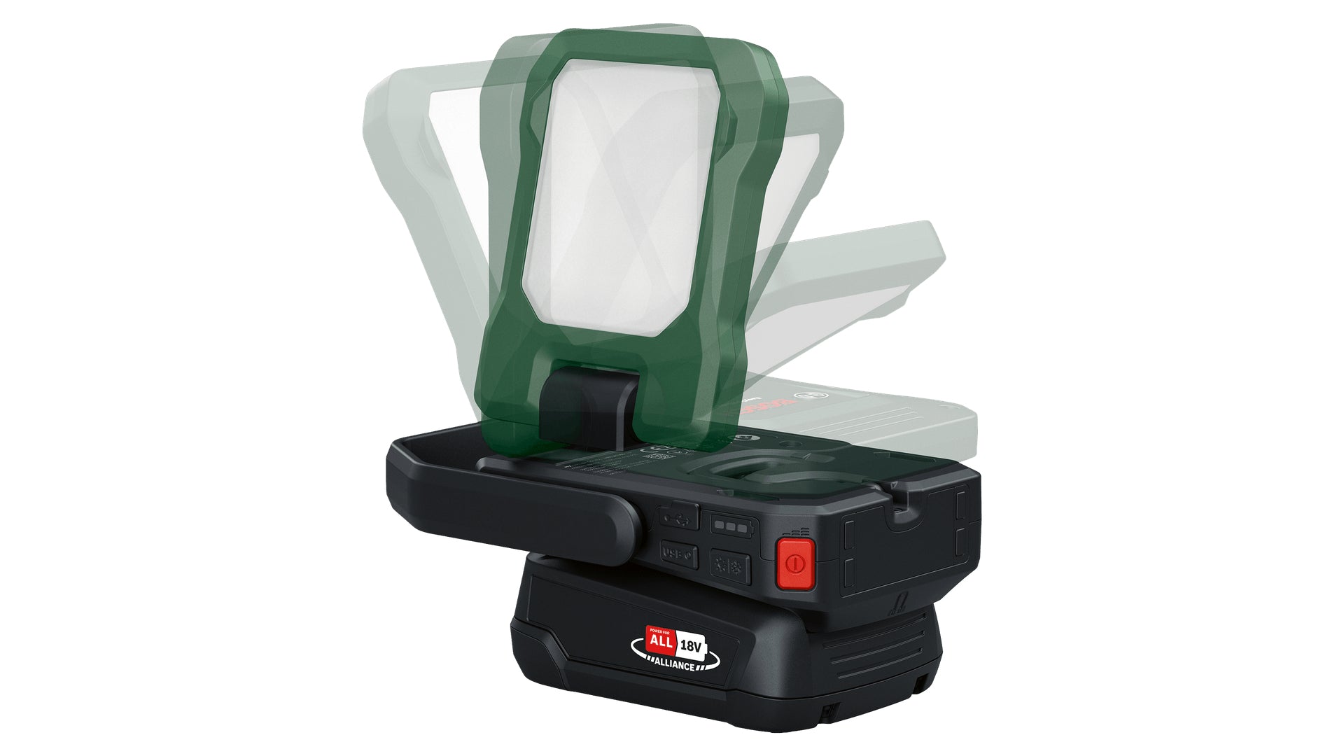 Bosch Bosch EasySpotLight 18V-400 Noir, Vert Lampe-torche universelle LED