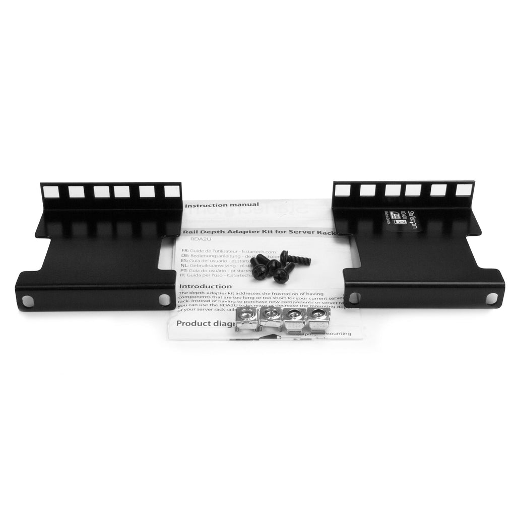 StarTech.com Kit adaptateur de profondeur de rail pour rack de serveur 2U - vue 5