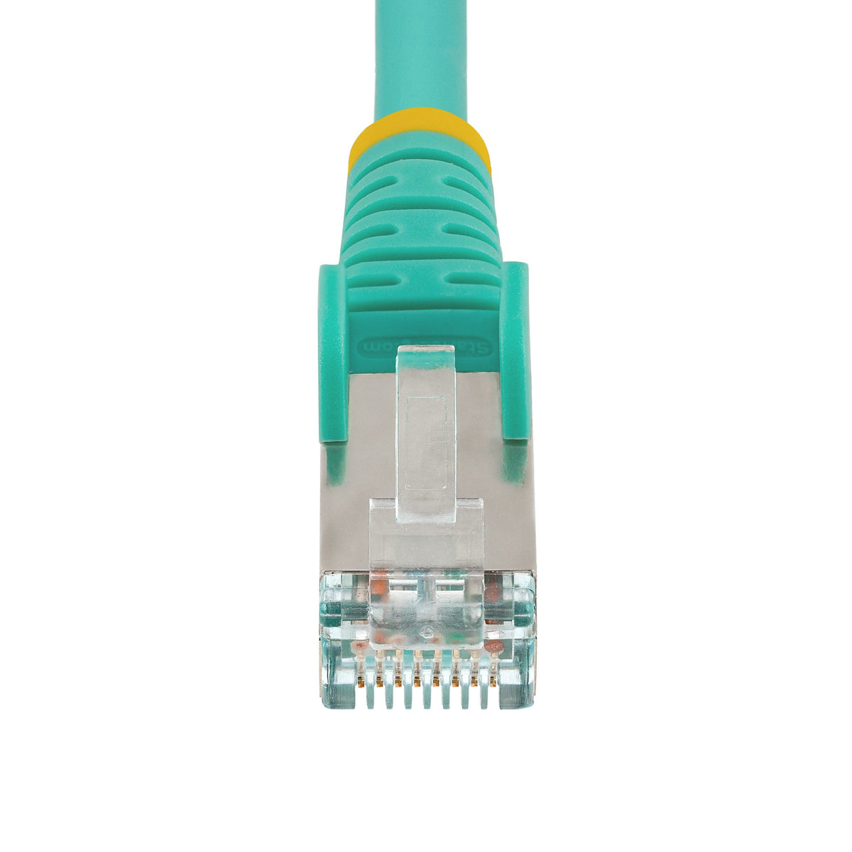 StarTech.com Câble Ethernet CAT6a 1m S/FTP LSZH 10 Gigabit 500MHz 100W PoE RJ45 Turquoise