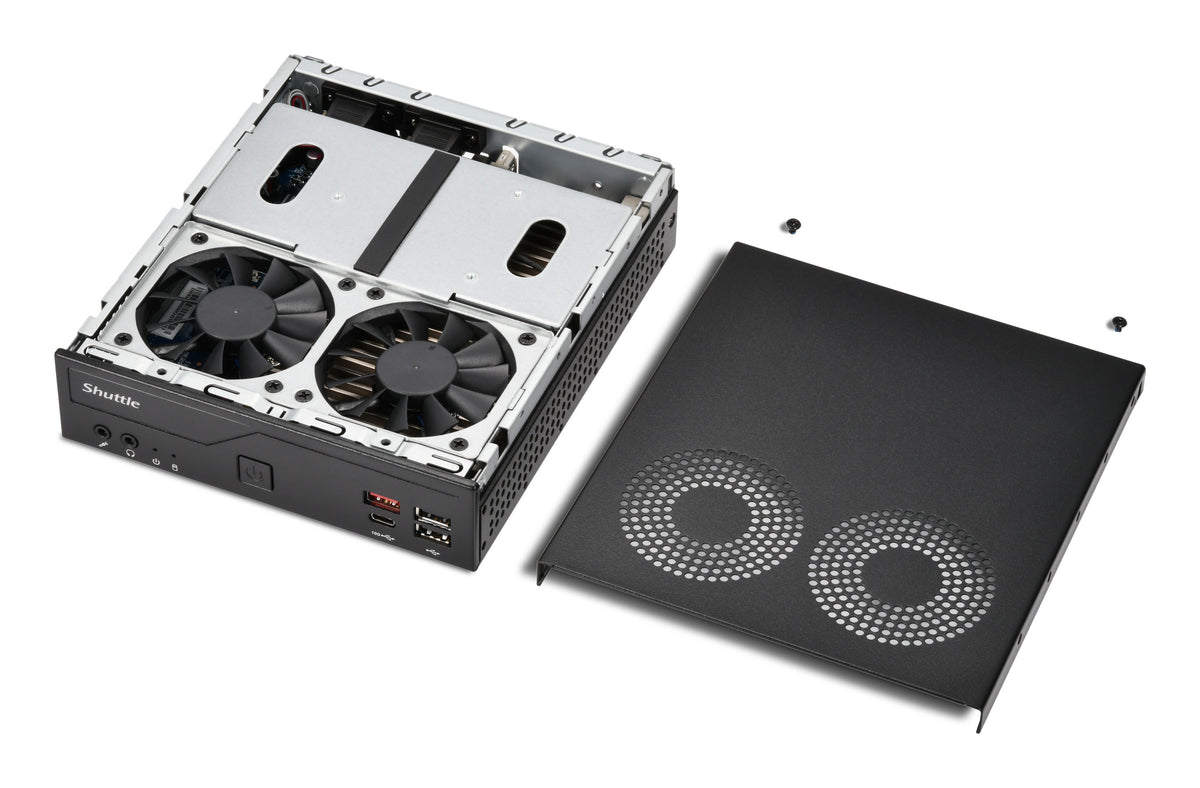 Shuttle Slim PC DH810 Barebone avec 8GB DDR5 inclus, bundle promotionnel, offre limitée