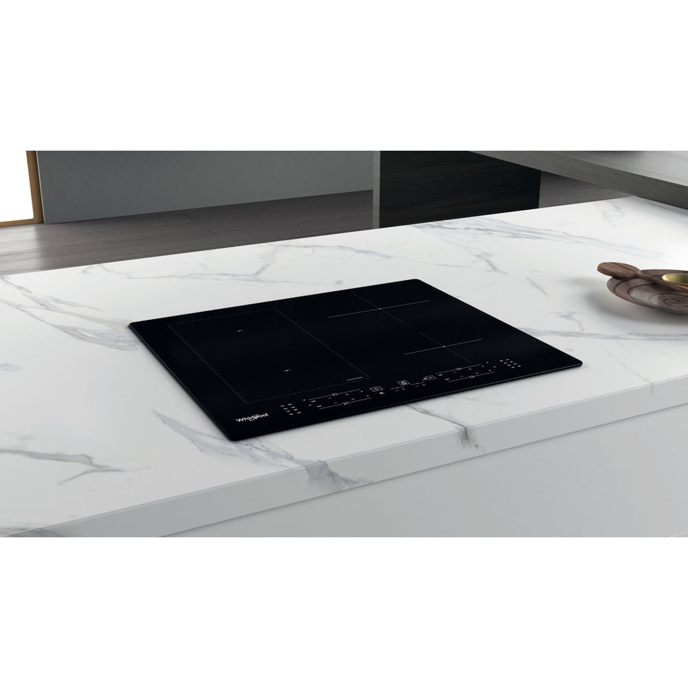 Whirlpool WL B8160 NE Noir Intégré 59 cm Plaque avec zone à induction 4 zone(s)