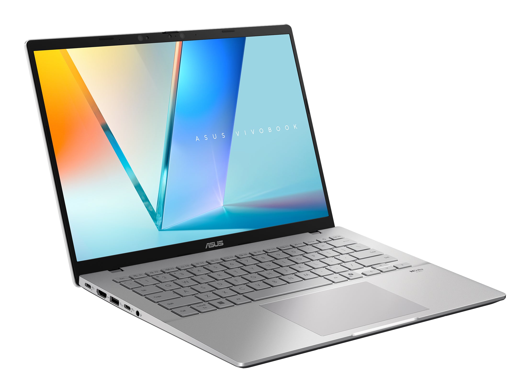 ASUS Vivobook S14 S3407VA-LY076W Intel Core 5 210H Ordinateur portable 35,6 cm (14") WUXGA 16 Go DDR5-SDRAM 512 Go SSD Wi-Fi 6 (802.11ax) Windows 11 Home Argent