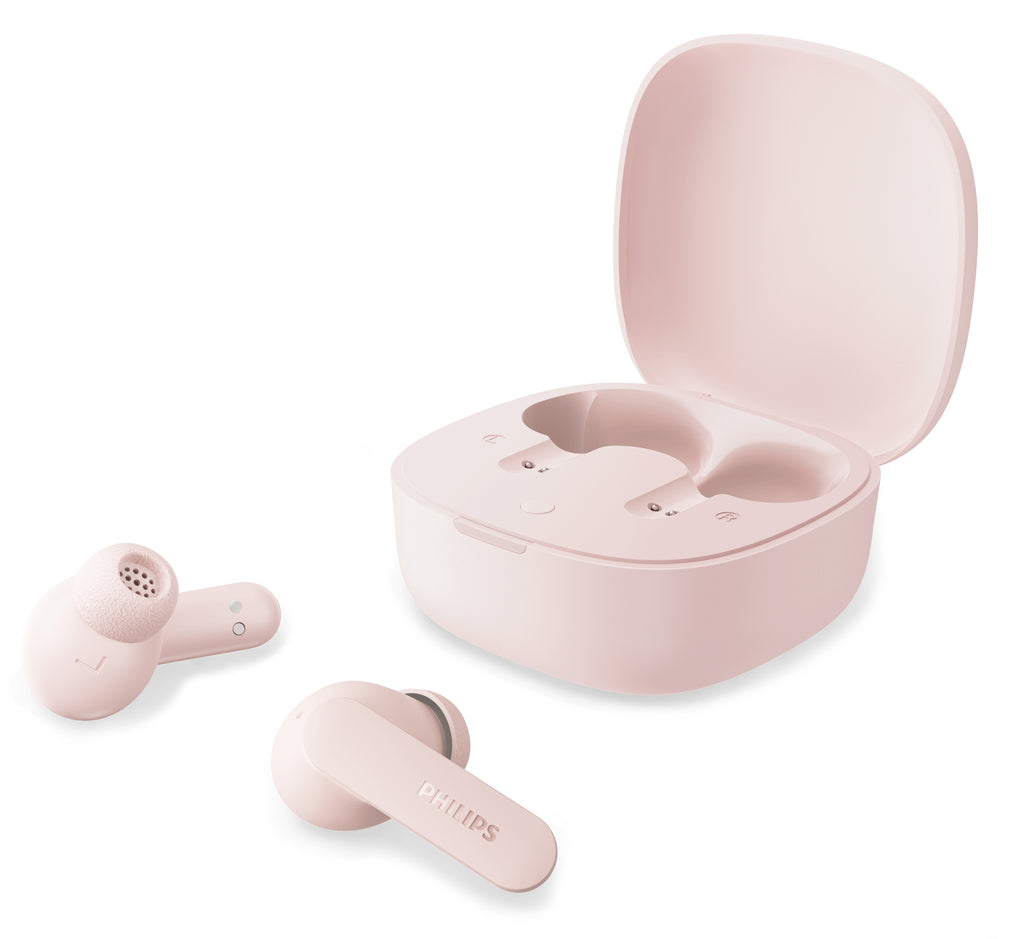 Philips TAT2100 Casque True Wireless Stereo (TWS) Ecouteurs Appels/Musique Bluetooth Rose