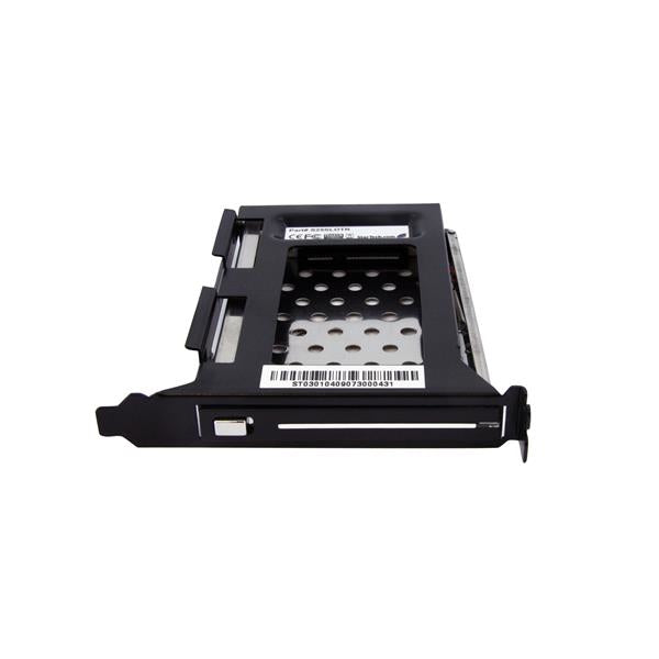 StarTech.com Baie de Disque Dur Amovible SATA 2,5 pouces pour Emplacement d'Extension PC