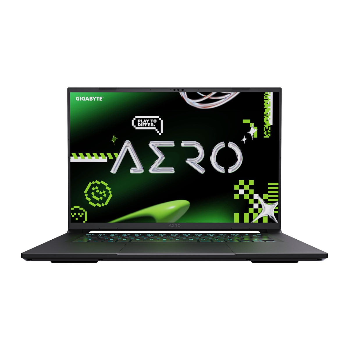 GIGABYTE AERO X16 1WH93DEC64AH Copilot+ PC AMD Ryzen AI 7 350 Ordinateur portable 40,6 cm (16") WQXGA 32 Go DDR5-SDRAM 1 To SSD NVIDIA GeForce RTX 5070 Wi-Fi 6E (802.11ax) Windows 11 Home Gris - vue 2
