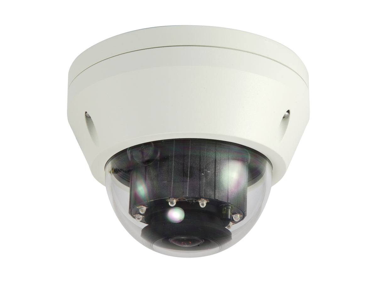 LevelOne FCS-3306 Caméra de Sécurité IP Dôme, Intérieure et Extérieure, 2048 x 1536 pixels, Blanc