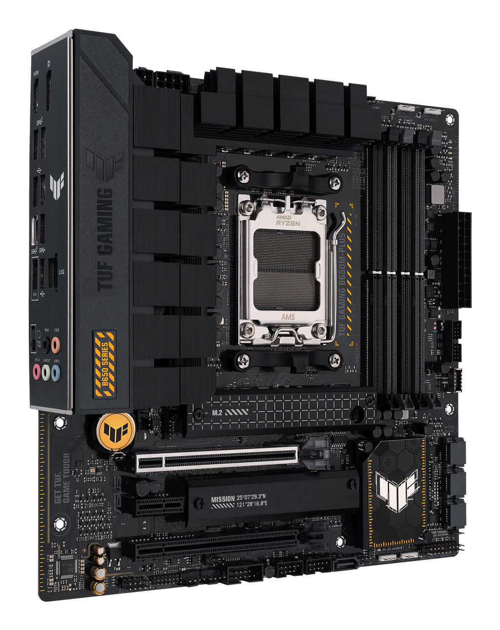 ASUS TUF GAMING B650M-PLUS AMD B650 Emplacement AM5 micro ATX