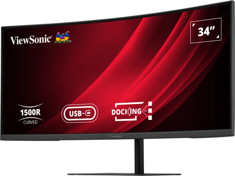 Viewsonic VG3419C-2 écran plat de PC 86,4 cm (34") 3440 x 1440 pixels UltraWide Quad HD LED Noir