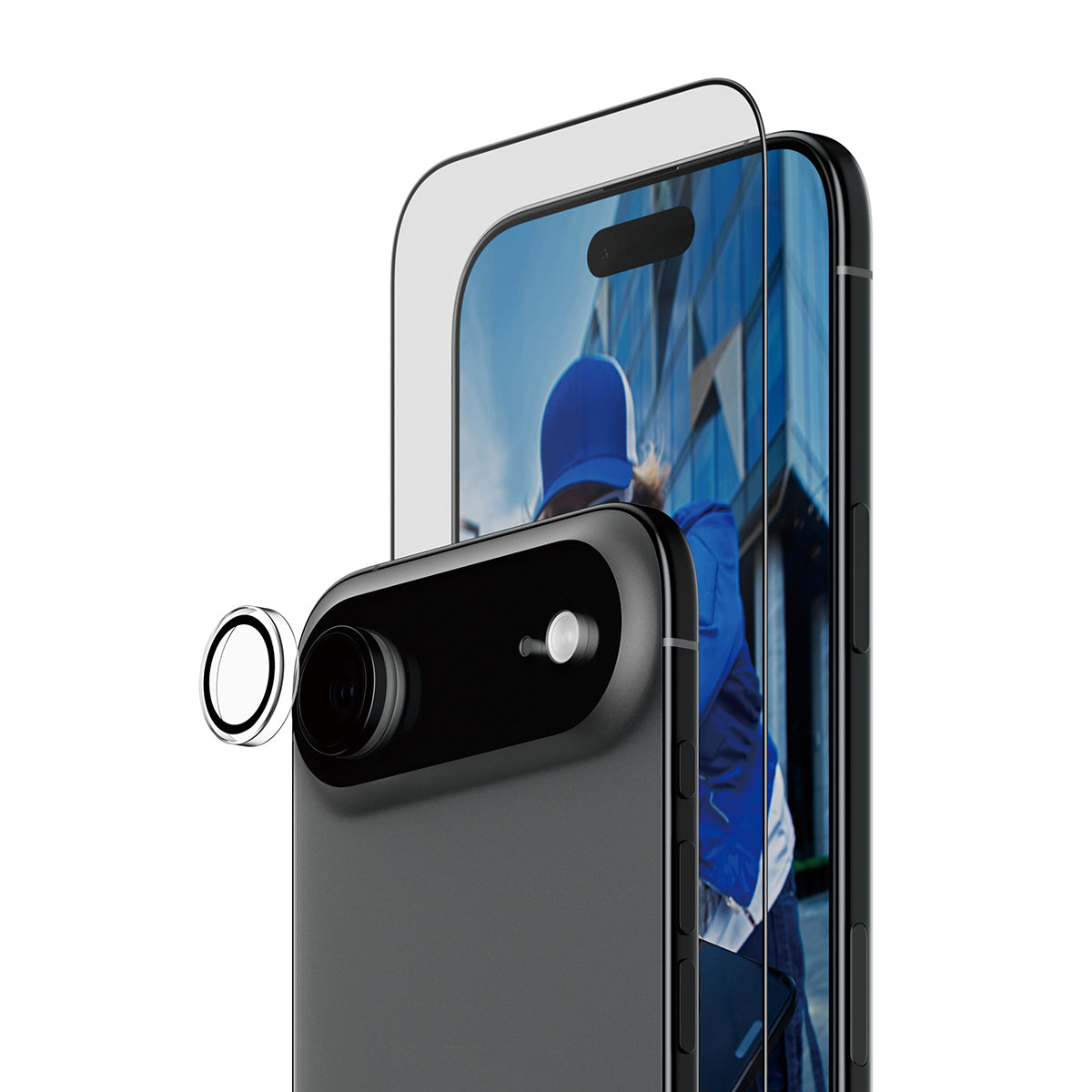 PanzerGlass PanzerGlass ® 2-in-1 Essentials Bundle iPhone Air Protection d'écran transparent Apple 1 pièce(s)