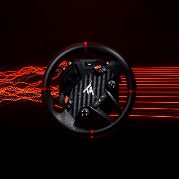 Thrustmaster T598-P Volant et Pédales USB Noir et Rouge pour PC, PlayStation 4 et PlayStation 5