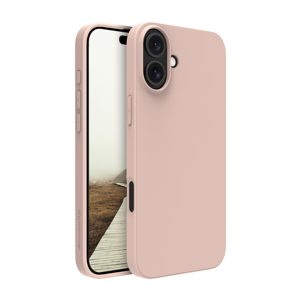 dbramante1928 Greenland Coque de Protection pour iPhone 16 6.1", Rose
