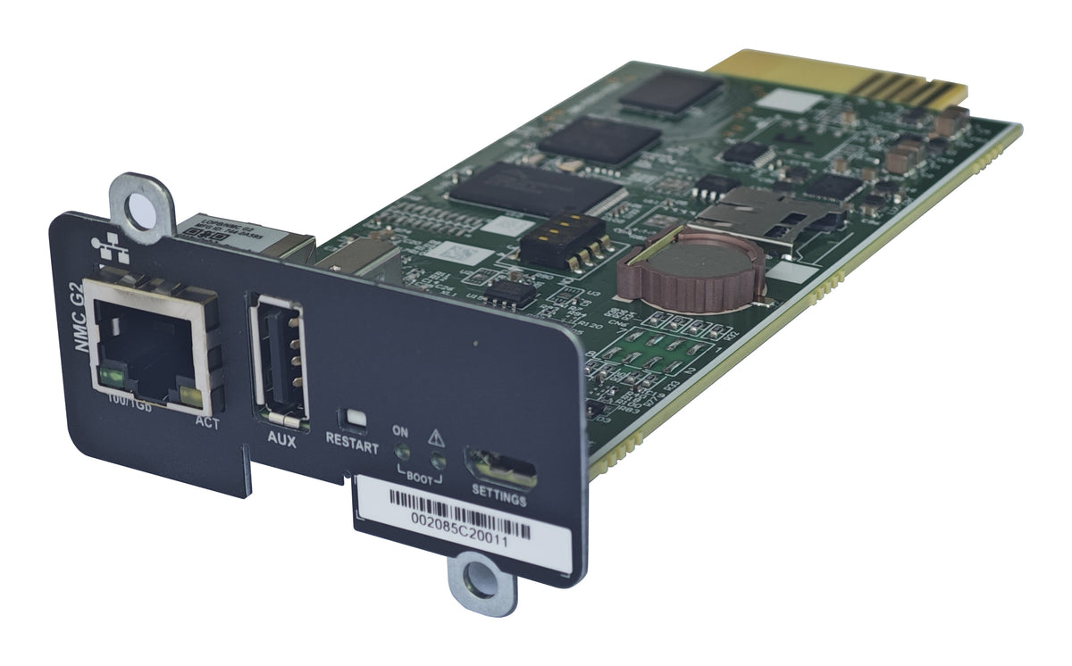 Carte de Gestion de Réseau LevelOne UAC-NMC01 pour UPS-2100 Series, Noir