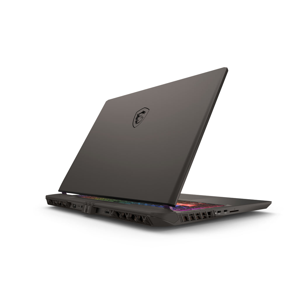MSI Vector A16 HX A8WHG 004US AMD Ryzen™ 9 8940HX Ordinateur portable 40,6 cm (16") Quad HD+ 16 Go DDR5-SDRAM 1 To SSD NVIDIA GeForce RTX 5070 Ti Wi-Fi 6E (802.11ax) Windows 11 Home Gris