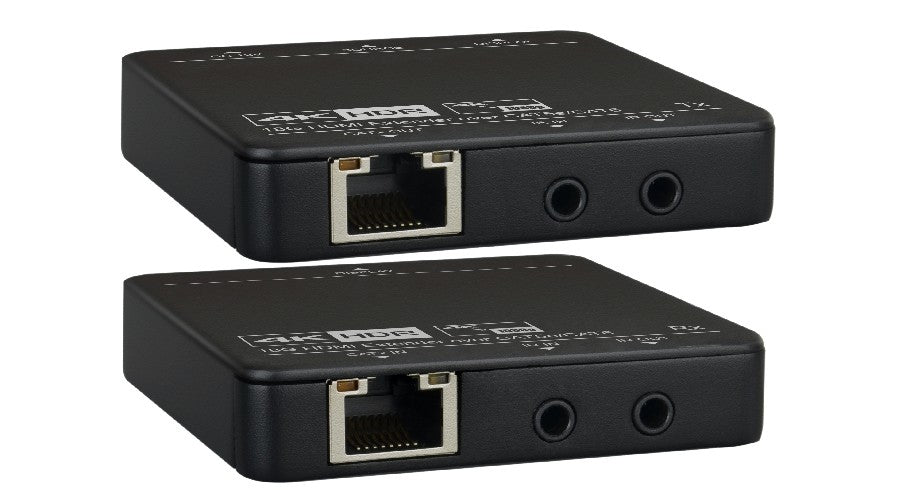 LevelOne HVE-9006 extension audio/video Émetteur et récepteur AV Noir