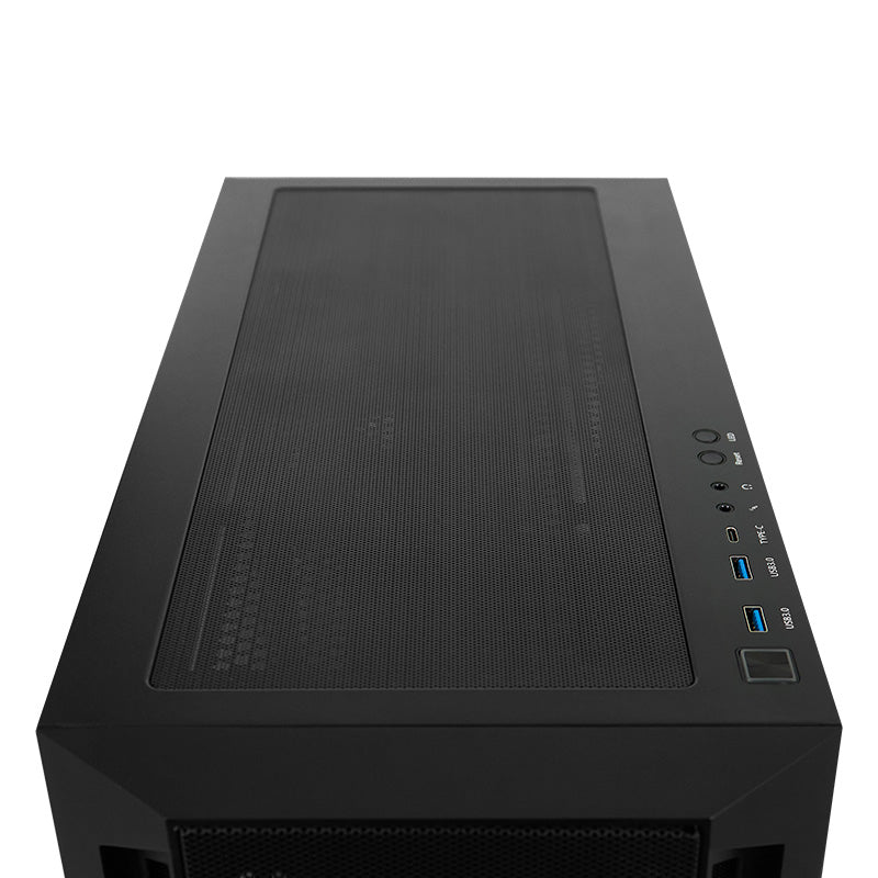 Chieftec APEX LUMO GA-01B-L-OP Boîtier PC Midi Tower Noir