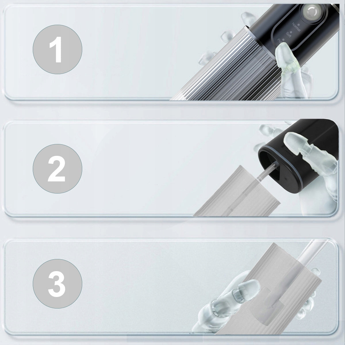 Irrigateur dentaire portable sans fil pour l'hygiène bucco-dentaire, modèle de voyage Zenwire WF309
