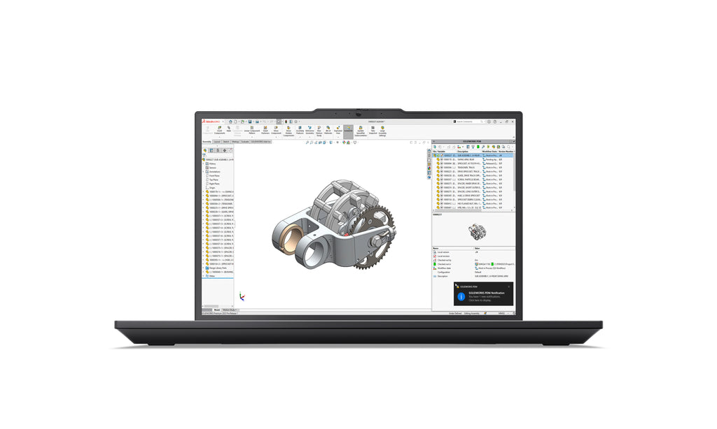 Lenovo ThinkPad P16v Gen 3 Station de travail mobile 16" WUXGA Intel Core Ultra 7 255H 32 Go DDR5 1 To SSD NVIDIA RTX PR