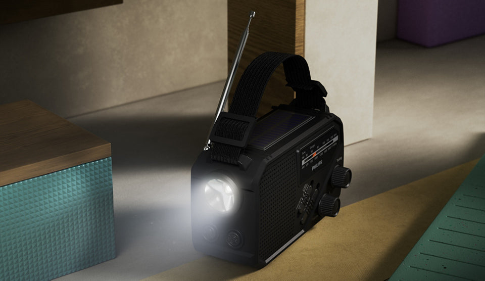 Philips TAR1609/00 Radio portable Analogique et numérique Noir