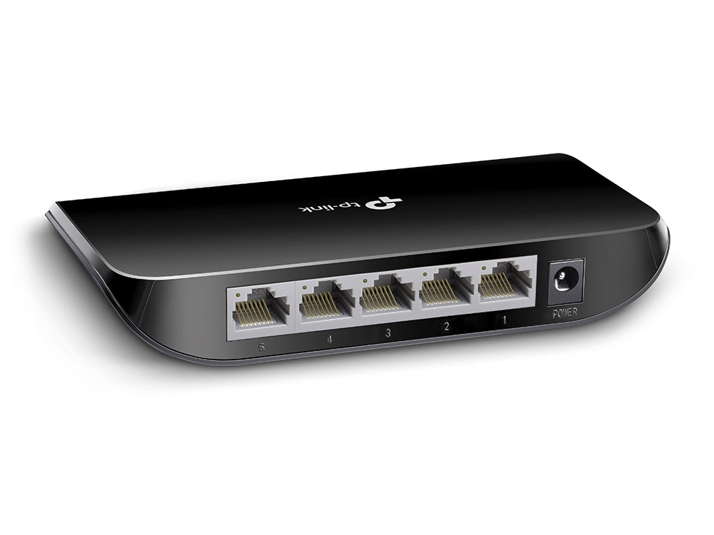 TP-Link TL-SG1005D commutateur réseau Non-géré Gigabit Ethernet (10/100/1000) Noir