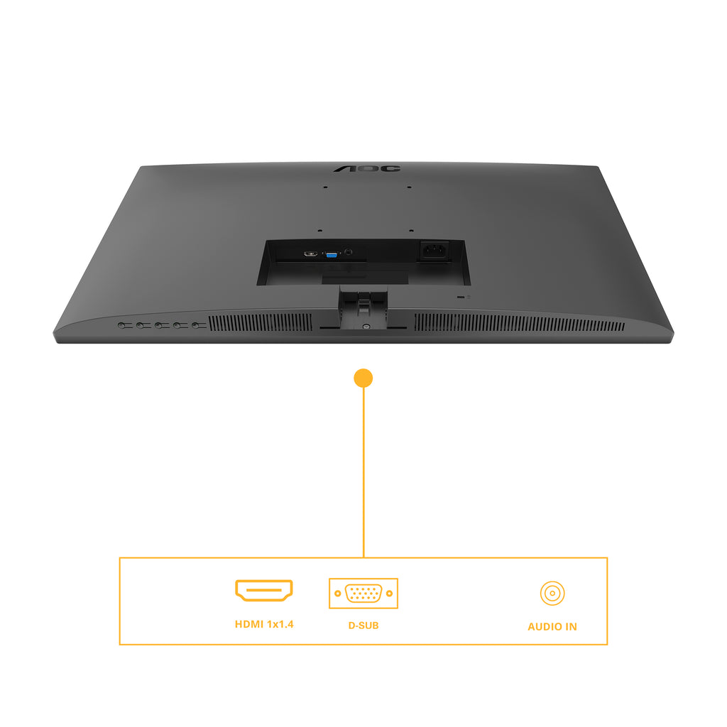 AOC B3 27B3HA2 écran plat de PC 68,6 cm (27") 1920 x 1080 pixels Full HD LED Noir