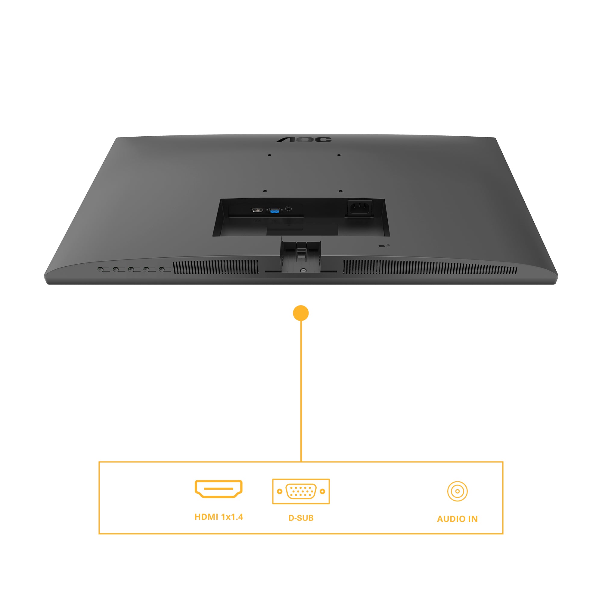 AOC B3 27B3HA2 écran plat de PC 68,6 cm (27") 1920 x 1080 pixels Full HD LED Noir