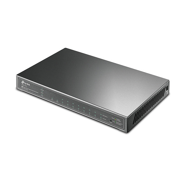 TP-Link T1500G-10PS (TL-SG2210P) Switch Gigabit Ethernet L2 Géré PoE Noir