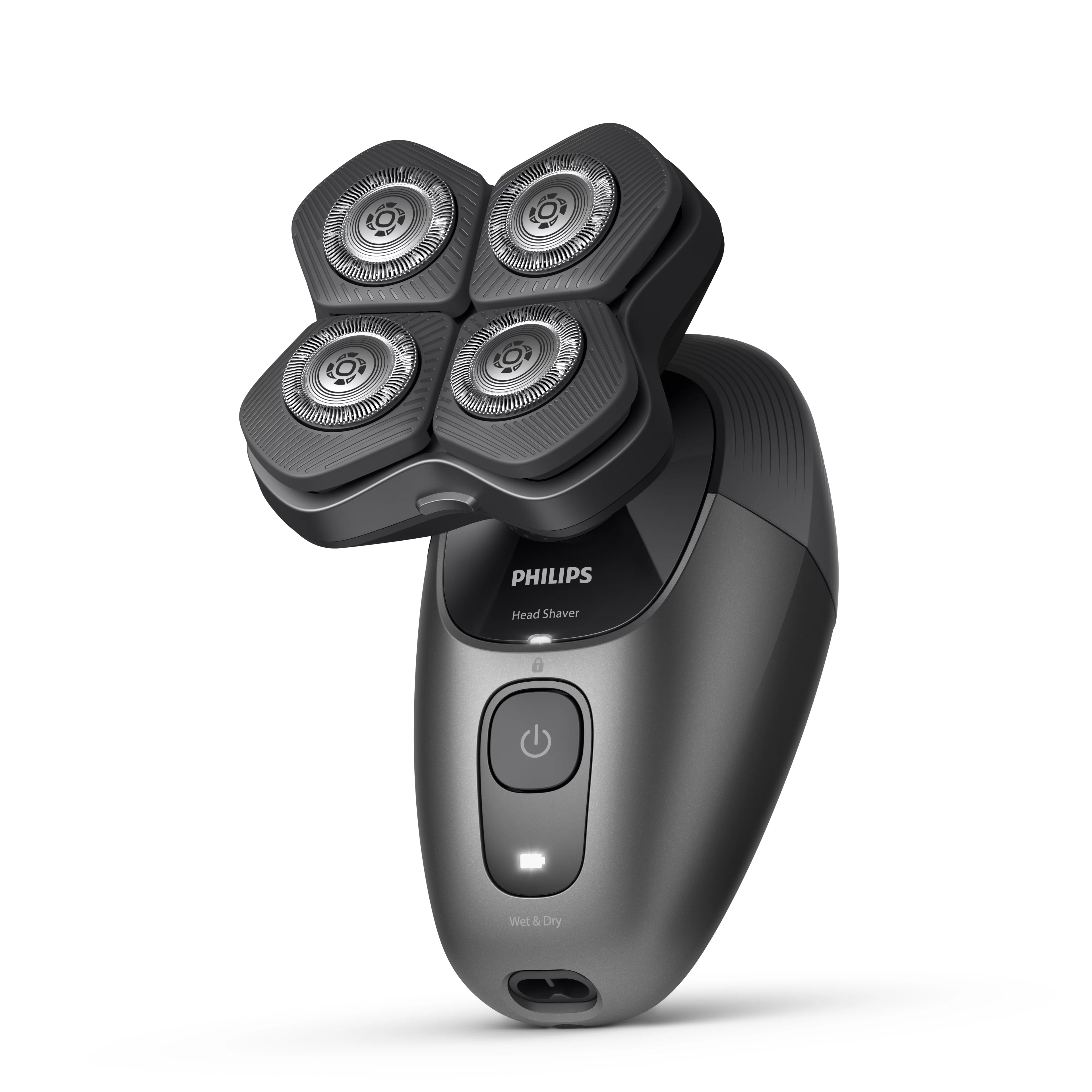 Philips 7000 series Head Shaver Pro HS7980/15 Rasoir haute performance avec 90 min d'autonomie