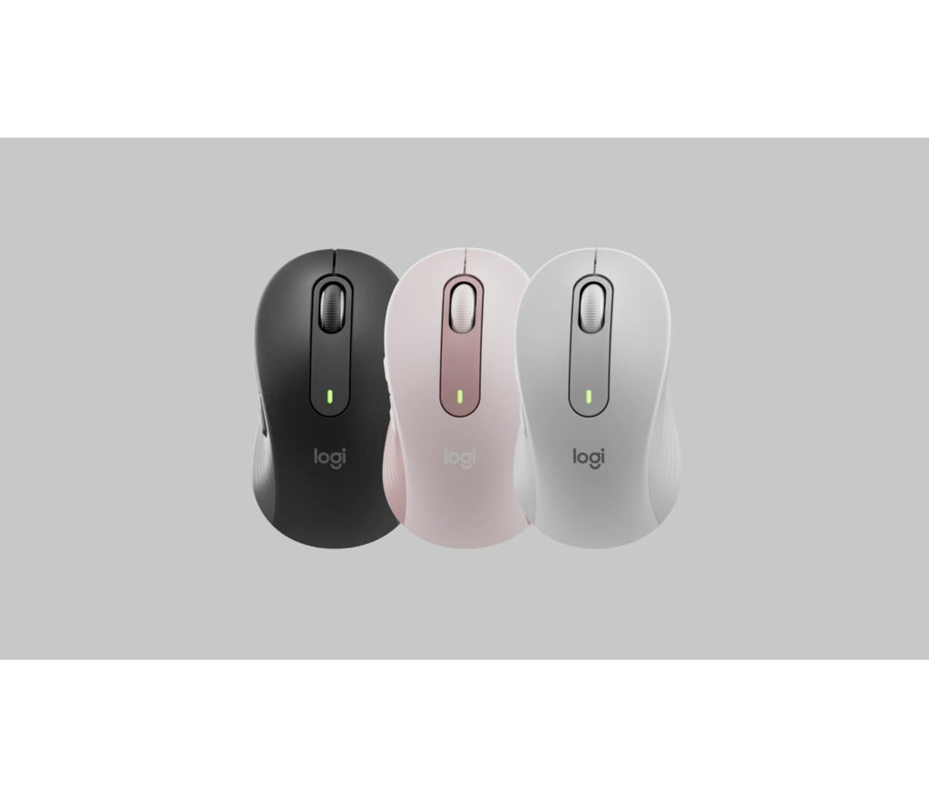 Logitech Signature M650 L Souris Optique Sans Fil, Blanche