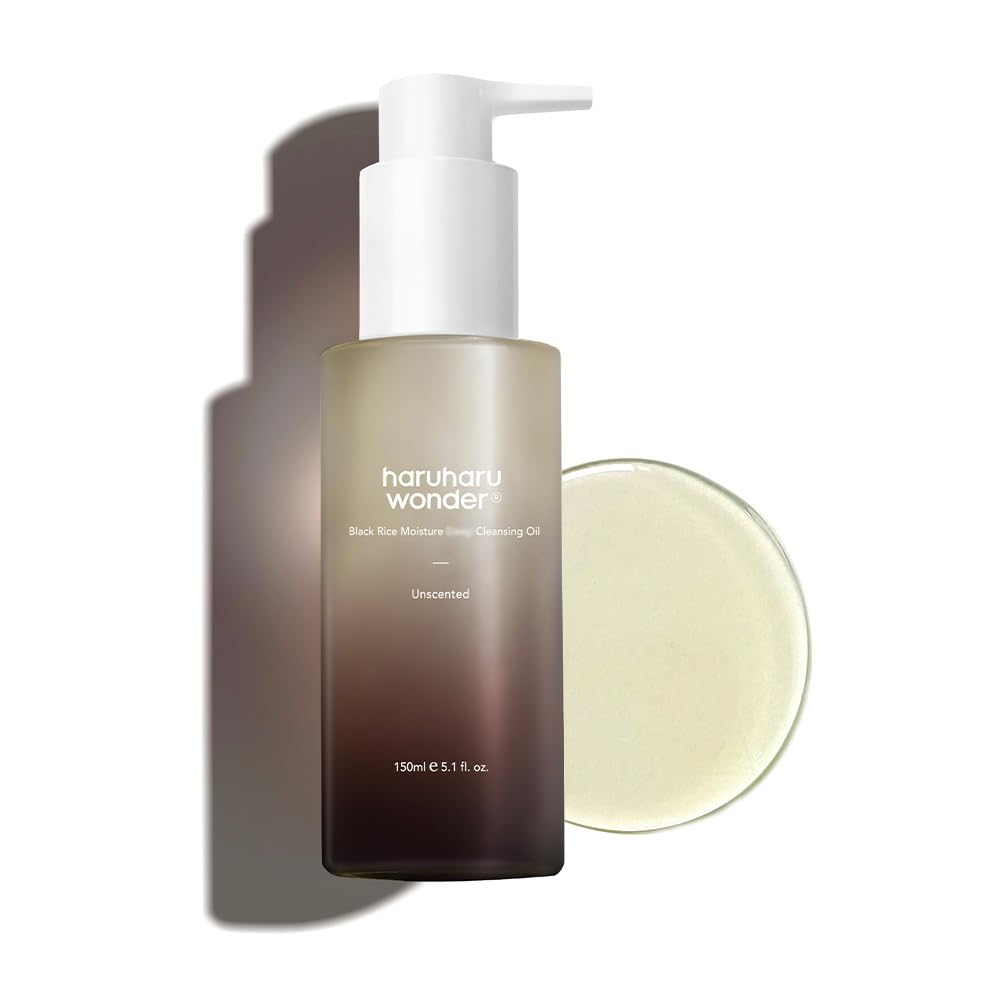 Huile nettoyante en profondeur hydratante au riz noir Haruharu Wonder 150 ml