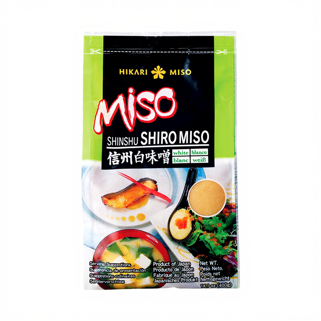 Hikari Miso Pâte de Soja Miso Blanc (Shiro) 400 g