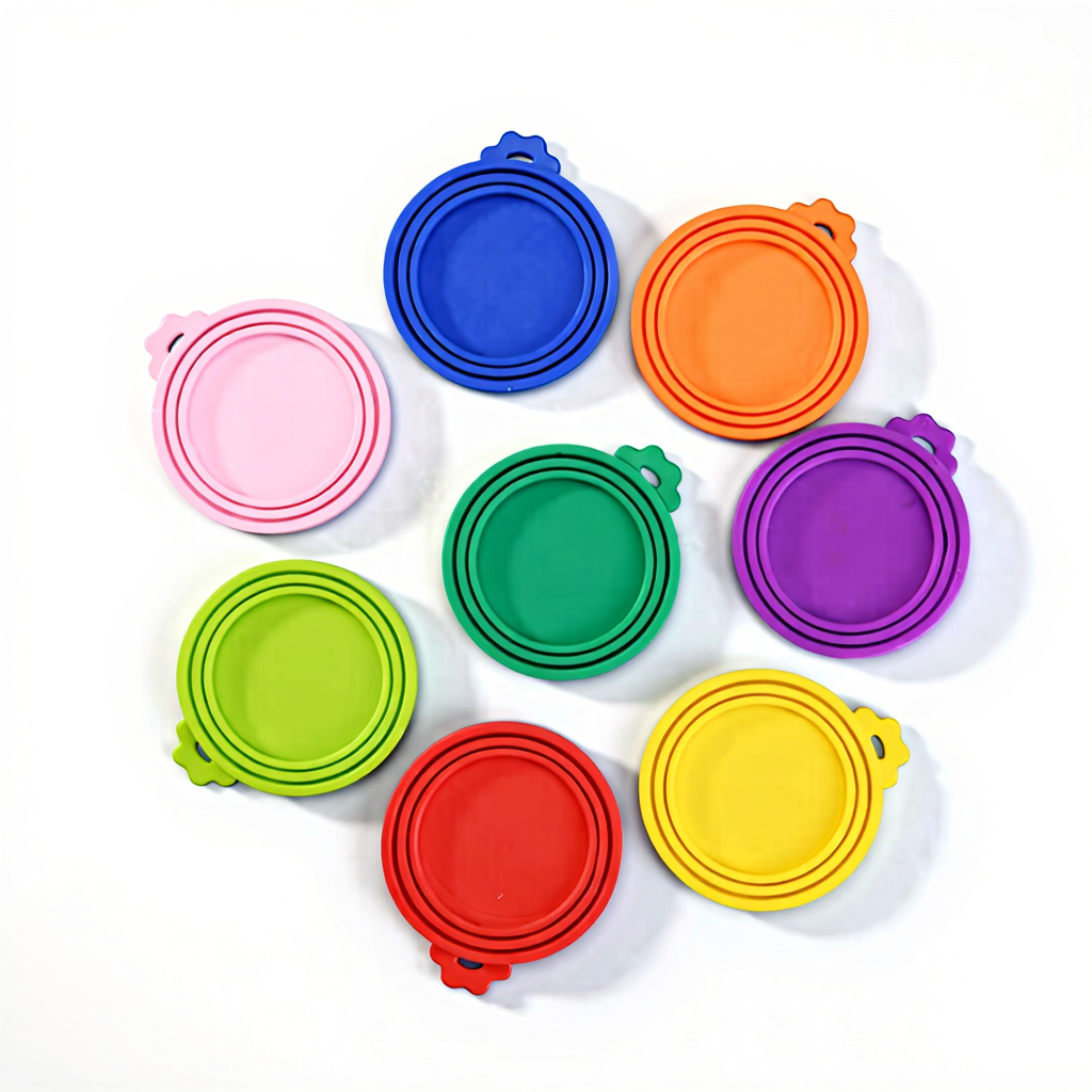 MEOWMAGIC - Couvercle hermétique en silicone pour boîtes de nourriture pour animaux de compagnie