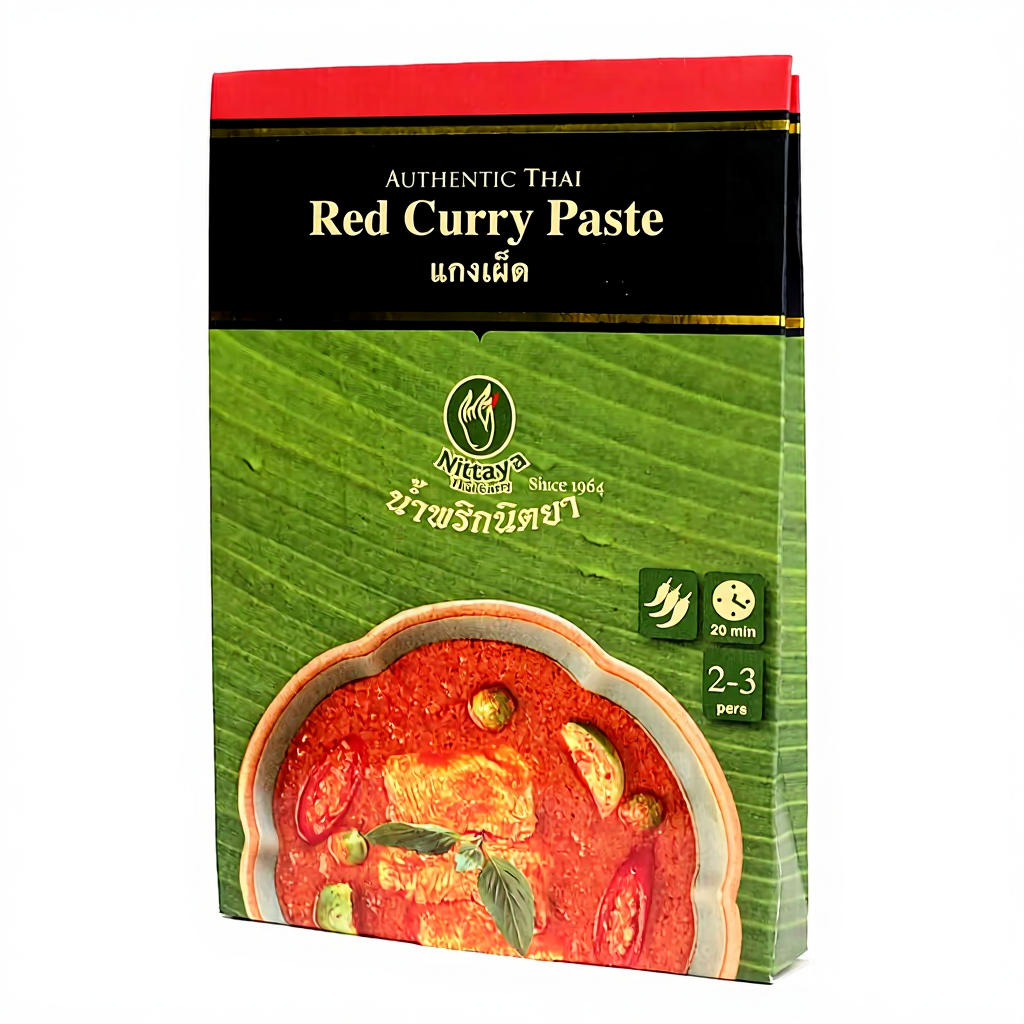 Nittaya Pâte de curry rouge - 50 g