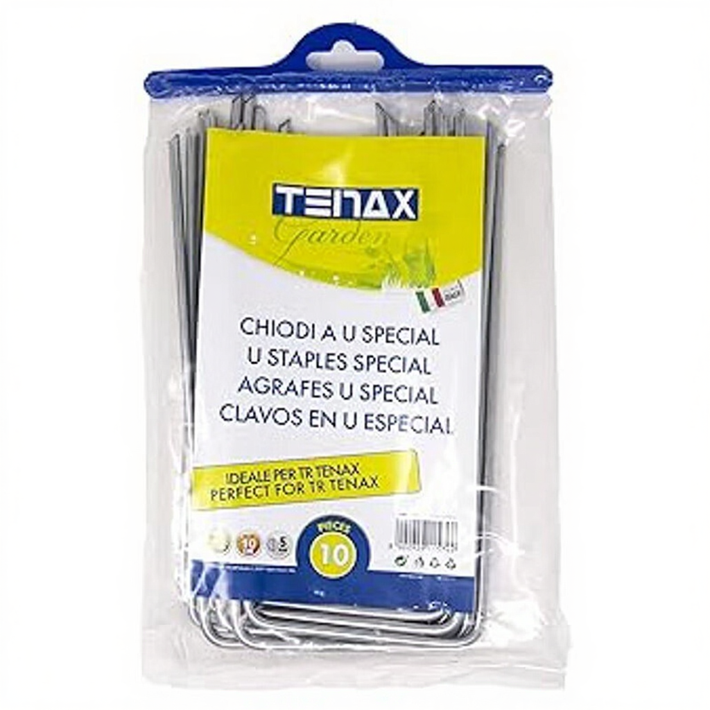 Tenax Ancrages pour filet TR 22 cm, Lot de 10