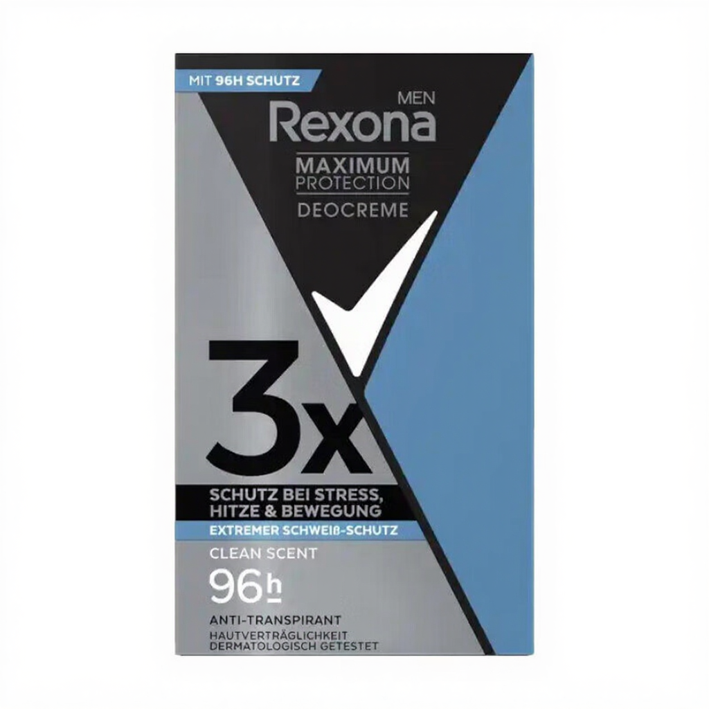 REXONA Men Maximum Protection Anti-Transpirant Stick Crème - Senteur Clean 45 ml