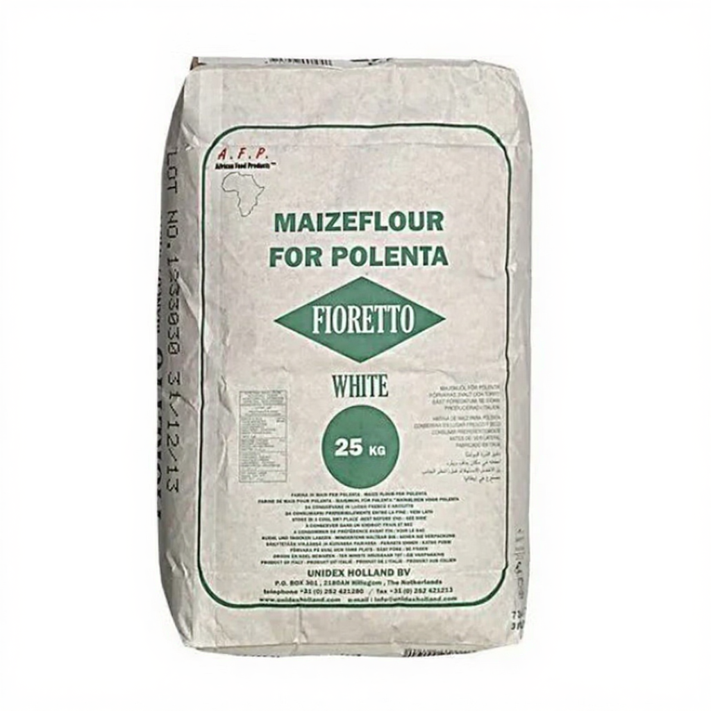 AfroAse Farine de Maïs Blanche Fioretto 5 kg
