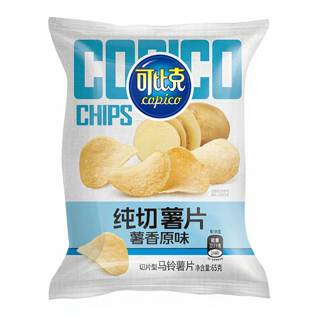 Chips de Pomme de Terre Copico (Saveur Originale) 65g