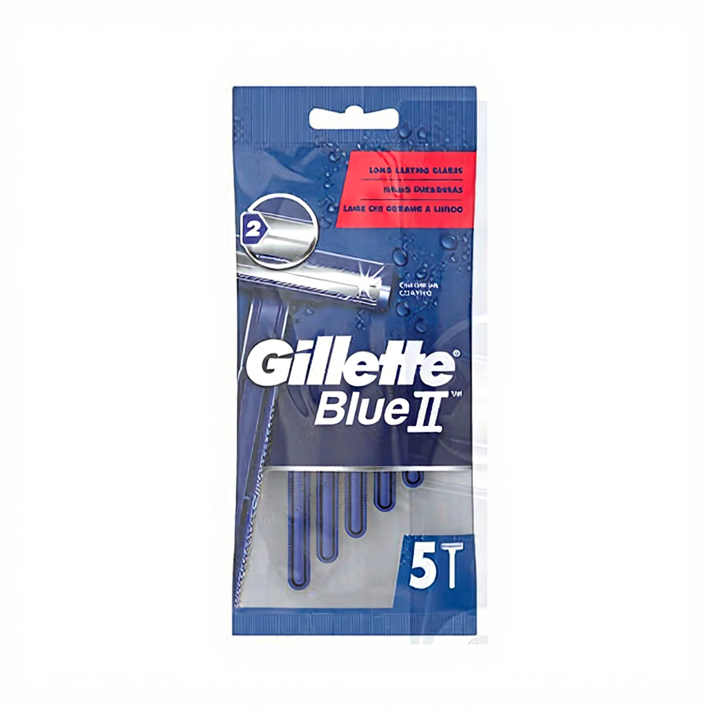 GILLETTE - Rasoirs Jetables - Lot de 5 rasoirs