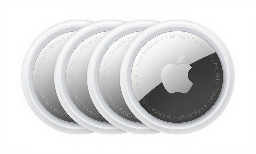 Apple AirTags Traceurs anti-perte, Lot de 4