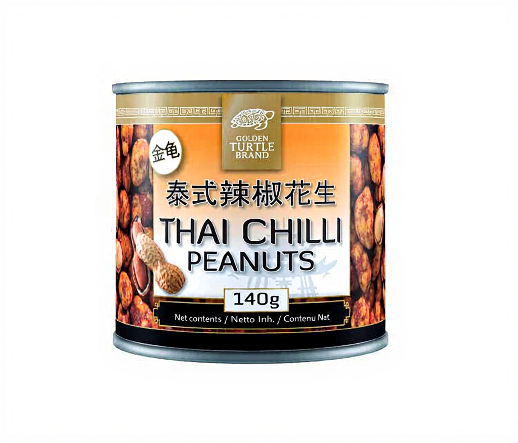 Golden Turtle Cacahuètes enrobées de piment - 140 g