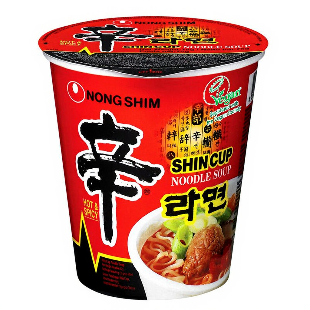 Nongshim Shin Ramyun nouilles format cup - 68 g