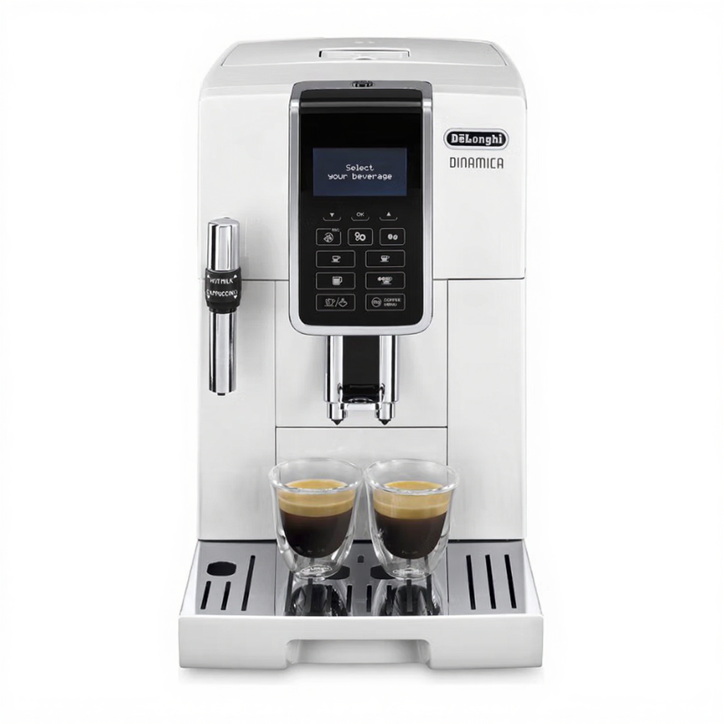 DE‘LONGHI Dinamica ECAM350.35.W Machine à café automatique - Blanc