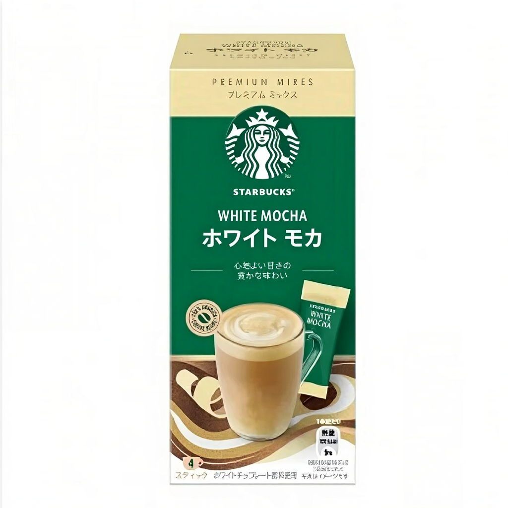Nestlé Starbucks Moka Blanc - 4 Sachets 96 g