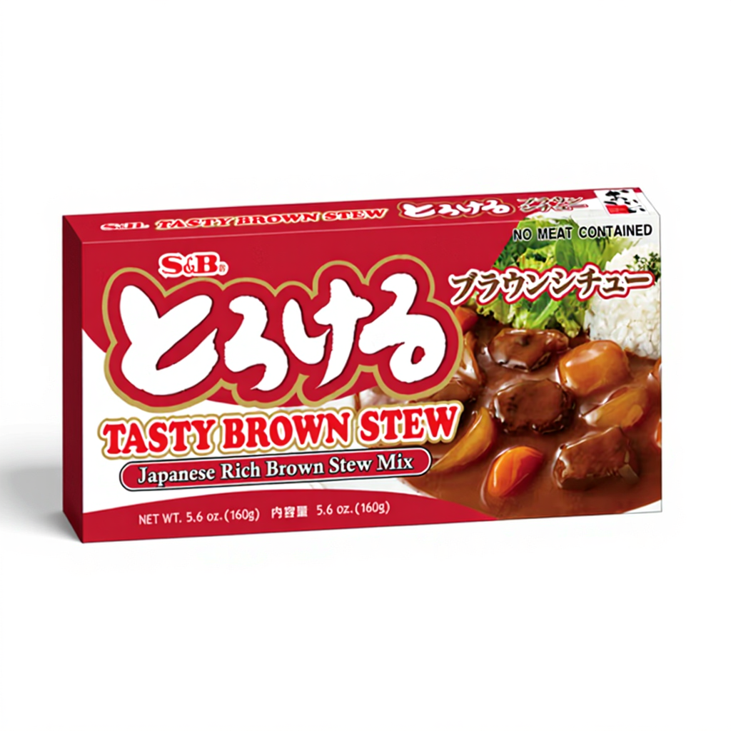 S&B Mélange pour Ragoût Brun Savoureux 160 g