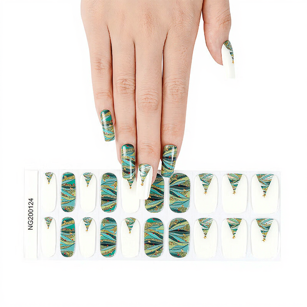 MeoMagic 14-56 Autocollants gels pour ongles - 20 pièces