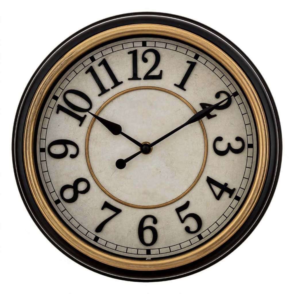 Atmosphera Horloge Nell diam. 29,2 cm plastique