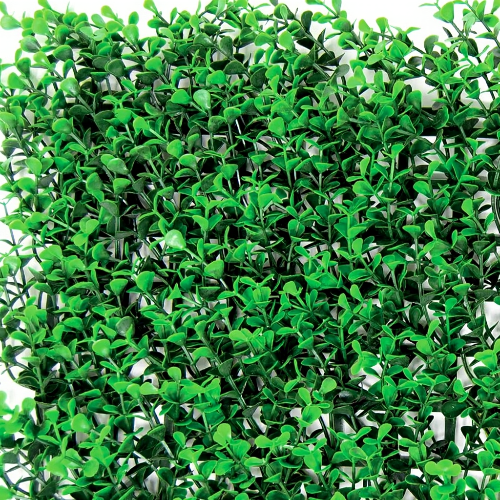 TENAX Divy 3D Buxus Intense Panneau vert feuilles artificielles - 0,5 x 1 m