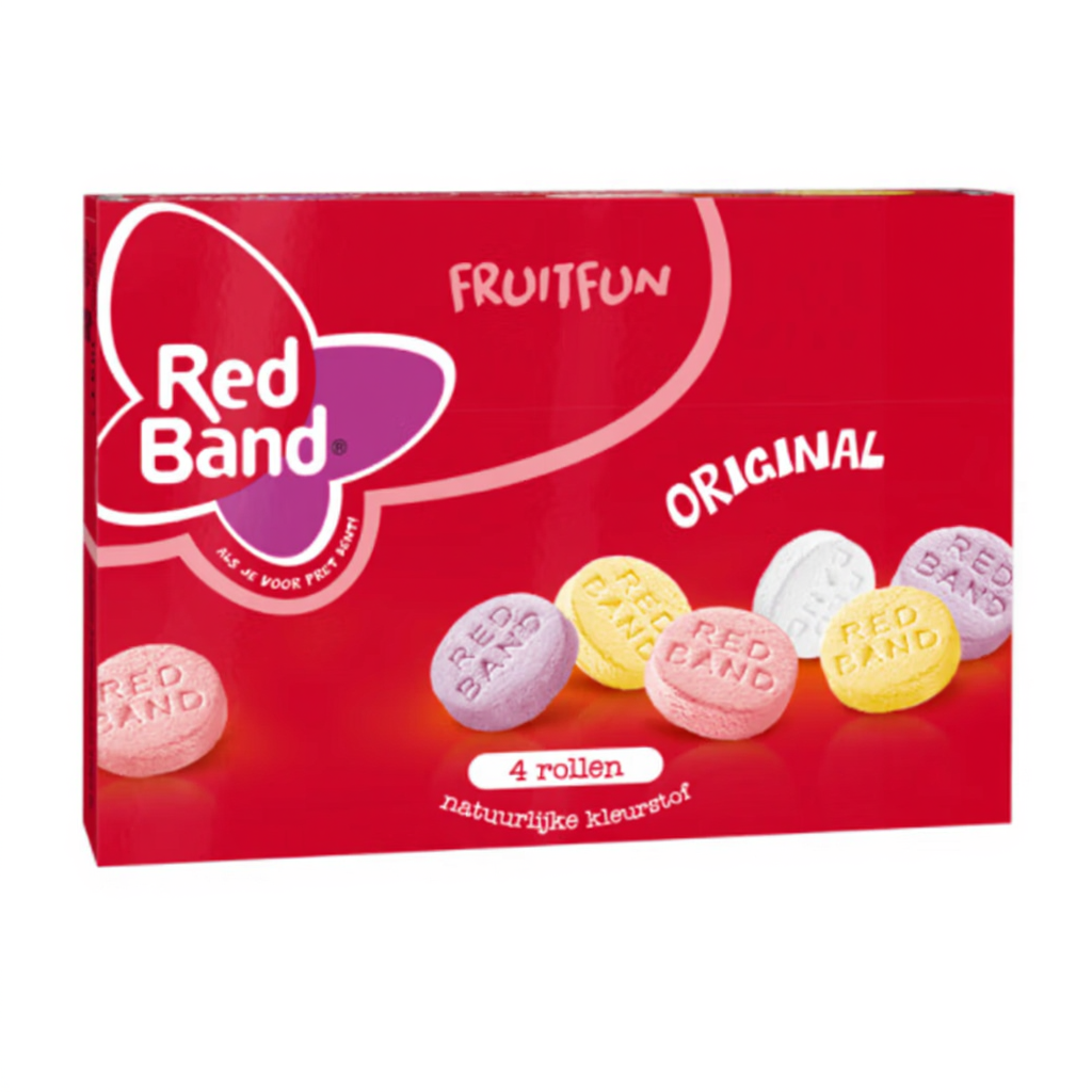 Red Band Fruit Fun Bonbons durs en rouleaux - 152 g