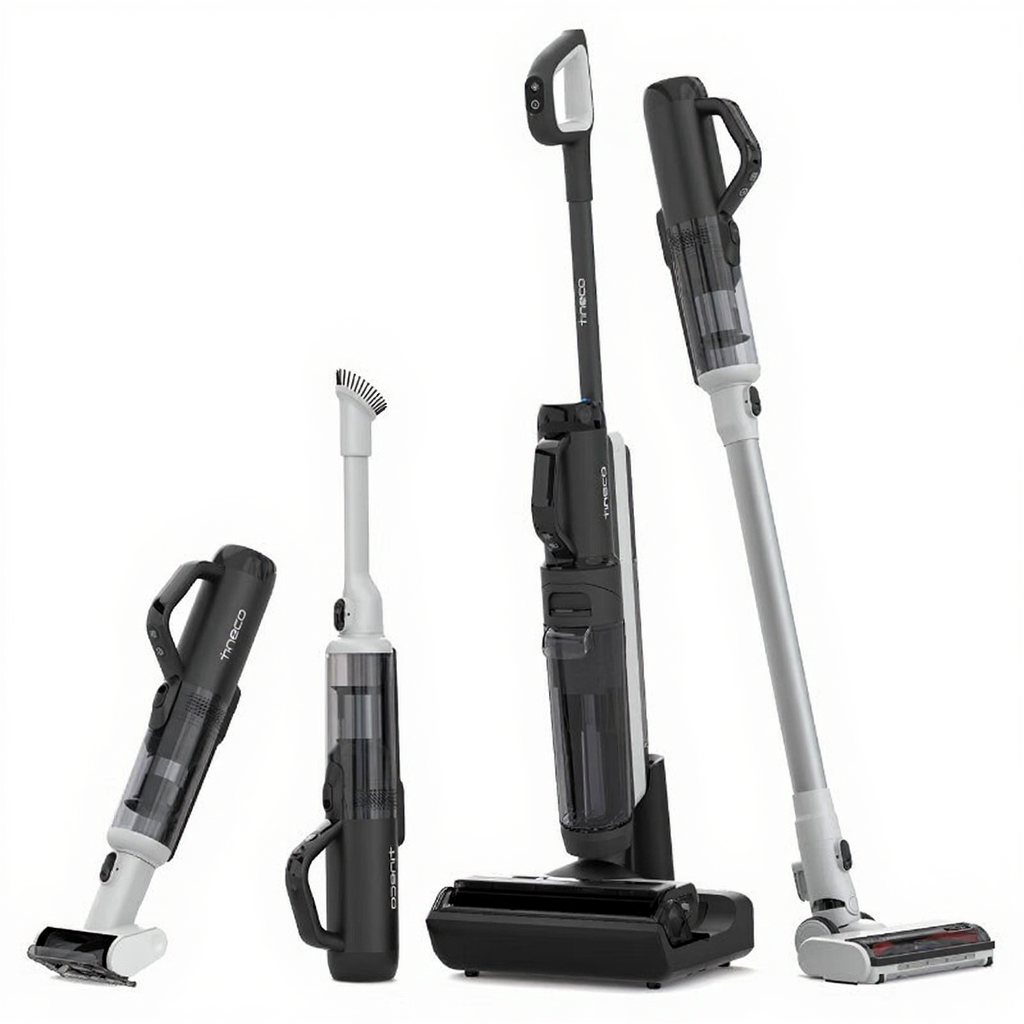 Tineco SWITCH S6 - Nettoyeur de sols secs et humides sans fil 40 min Aspirateur laveur flexible