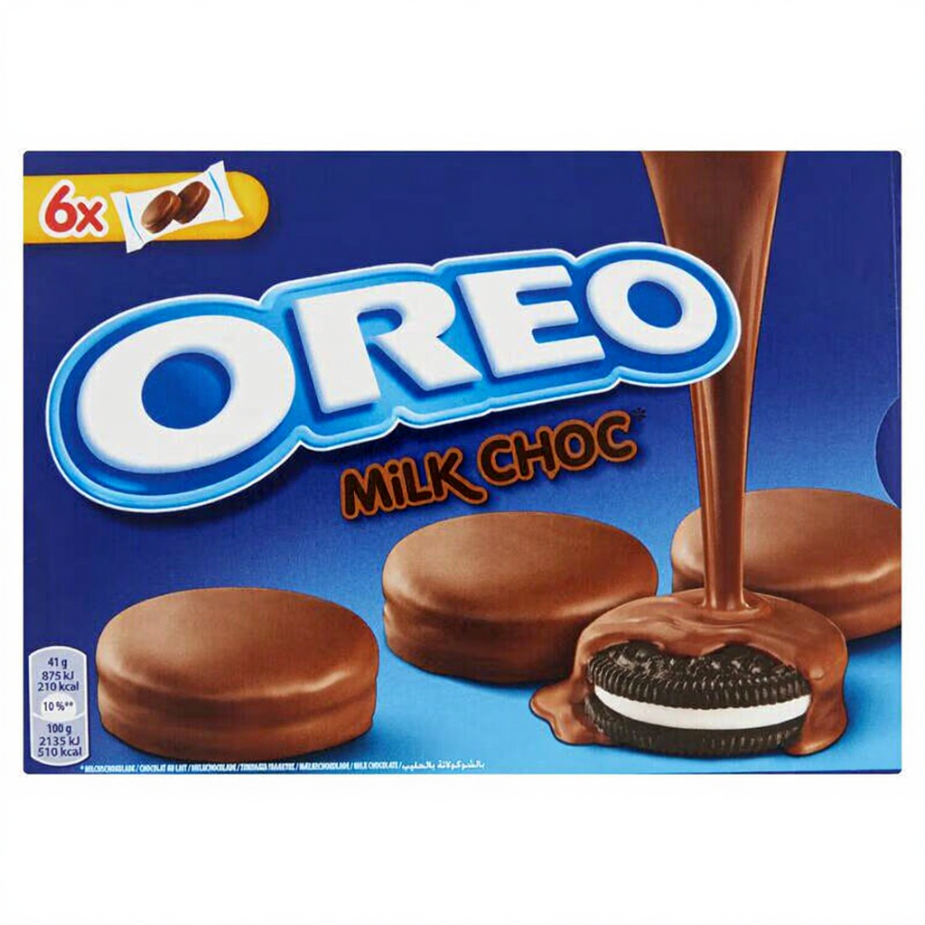 Oreo biscuits enrobés de chocolat au lait - 246 g